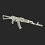 Assault Rifle AKS 74 Modello 3D