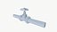 Pipe valve 3D model