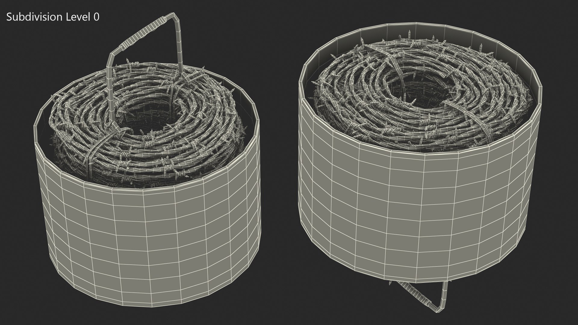 3D model Barbed Wire in Cardboard Packaging with Handle https://p.turbosquid.com/ts-thumb/bI/TvuNCG/ZS/barbedwireincardboardpackagingwithhandlec4dmodel015/jpg/1708694727/1920x1080/fit_q87/32f347d95ef0d2b9c79ba7608078efb48fbe1837/barbedwireincardboardpackagingwithhandlec4dmodel015.jpg