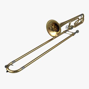 trombone 3d 3ds