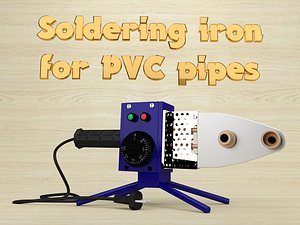 soldering iron pvc model