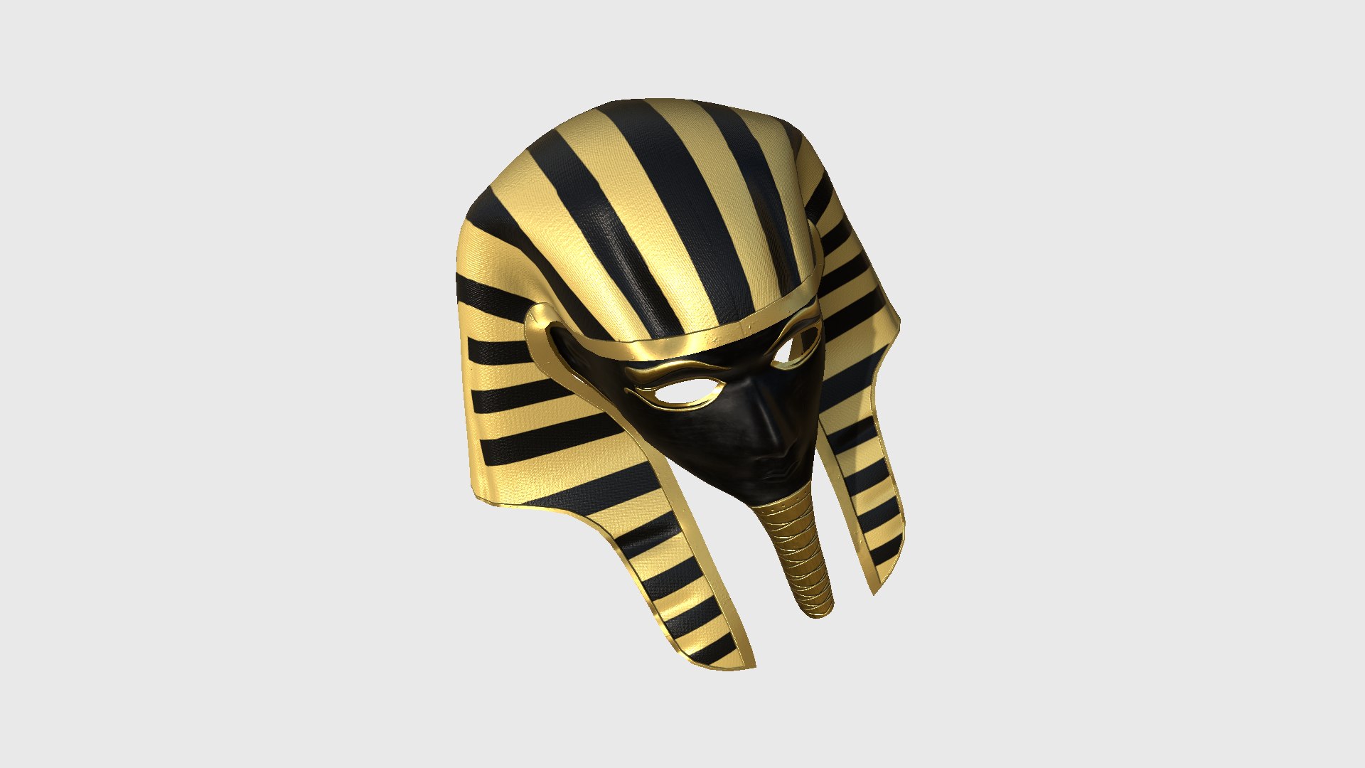 Amun Mask A02 - Egyptian Gods Character Clothing 3D Model - TurboSquid ...