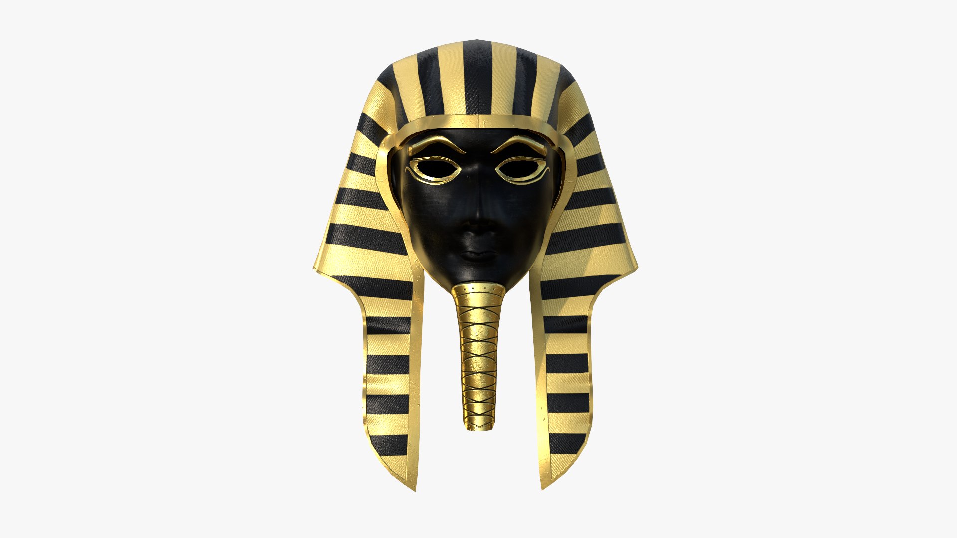 Amun Mask A02 - Egyptian Gods Character Clothing 3D Model - TurboSquid ...