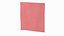 Kitchen Cloth Red 3D model