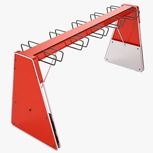 Scooter Parking Rack 07 3D model