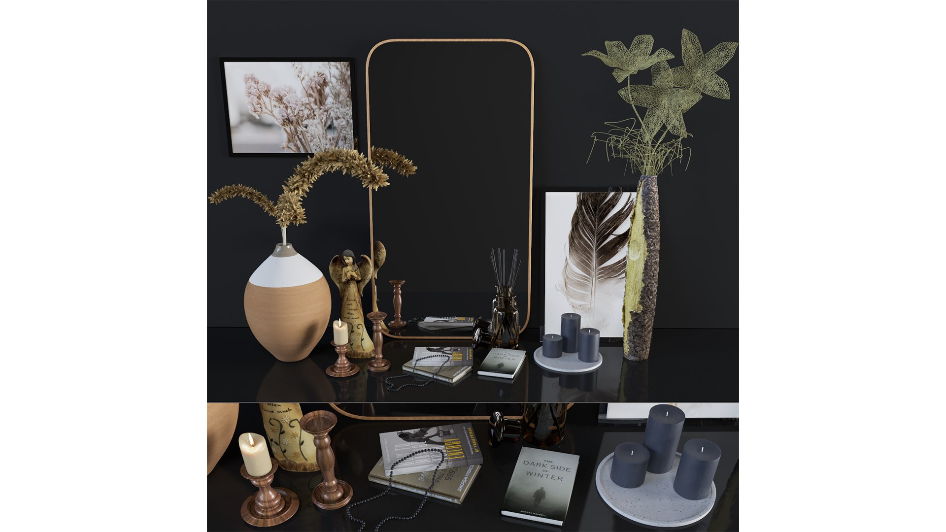 Decorative Set 02 Model - TurboSquid 1905295