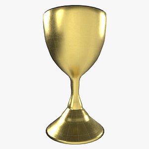 3D model Golden Goblet