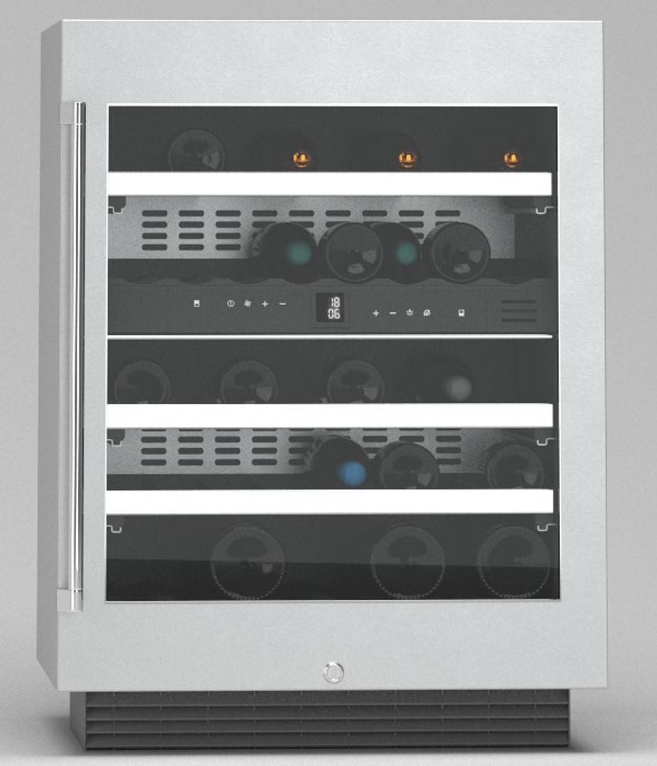 Gaggenau Wine Storage 3D Model TurboSquid 1499206