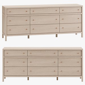 3D Keane Weathered dresser