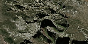 3D mesh yampa river
