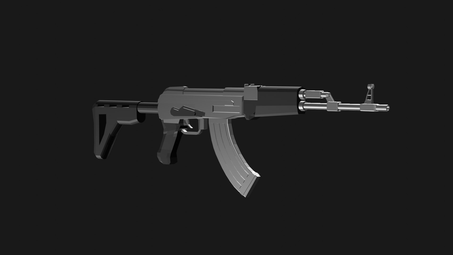 Modern Rifle 3D Model - TurboSquid 1923954