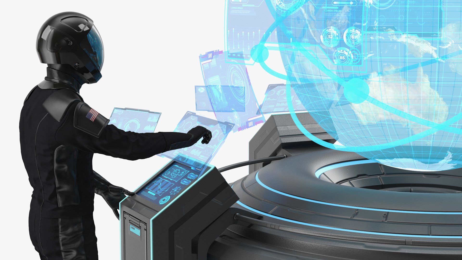 3D Captains Holo Command Table - TurboSquid 2292361