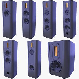 Floorstanding Speakers and Bookshelf Speaker SET v6