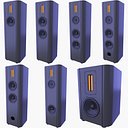 Altavoces de suelo y altavoces de estantería SET v6