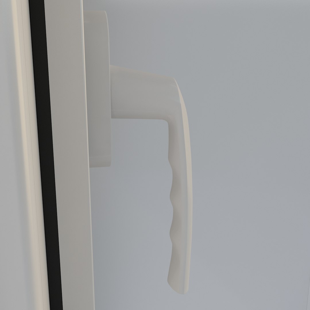 3d Model Window Plastic Pvc