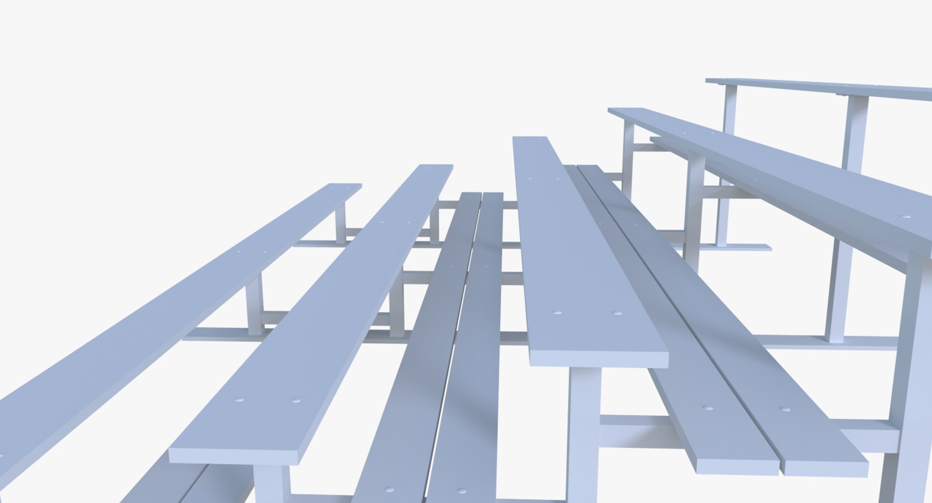 Bleacher Blender Obj