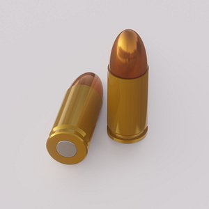 3D model 9x19mm Parabellum model