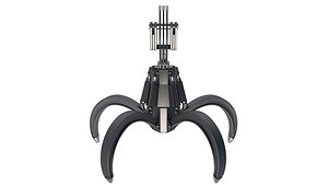 3D Hydraulic Grab model