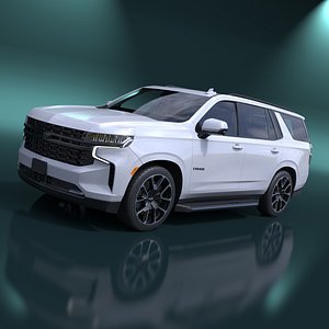 2024 Chevrolet Tahoe SUV White Simplified