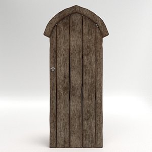 3D model Medieval Door 1