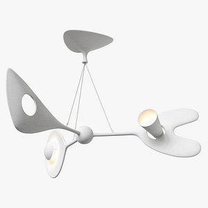 3D model Alexandre Biaggi Bird chandelier