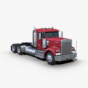 Kenworth W900 semi truck