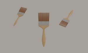 3D Paint Brush model