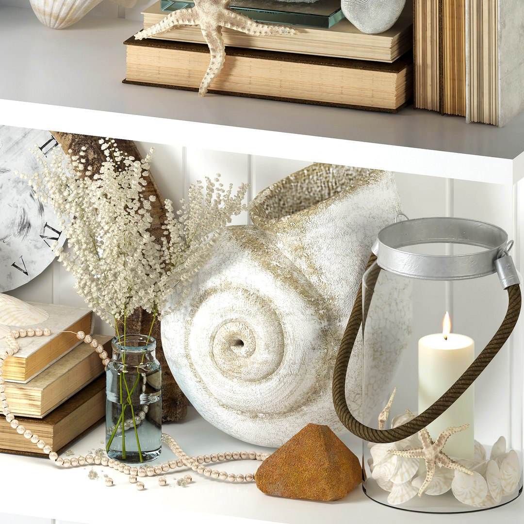 Decorative Set 02 Model - TurboSquid 1995226