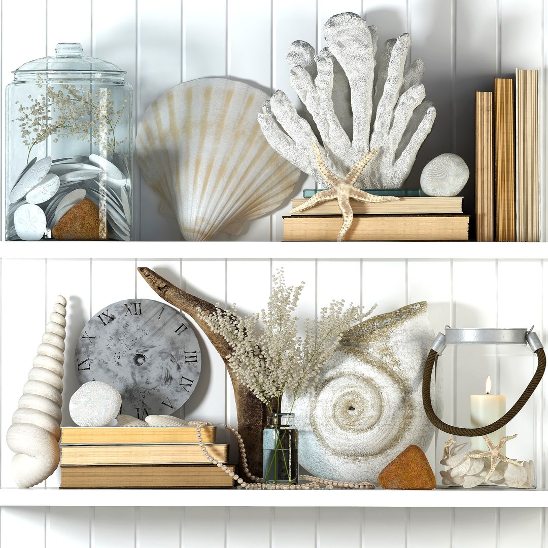 Decorative Set 02 Model - TurboSquid 1995226