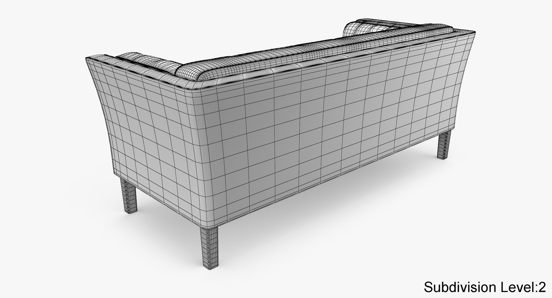 Leather Sofa 3D - TurboSquid 1394263