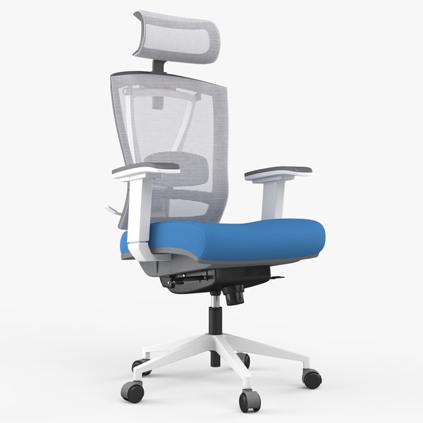 Office Chair 07 - 8K PBR Textures 3D