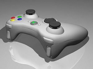 xbox 360 3d model