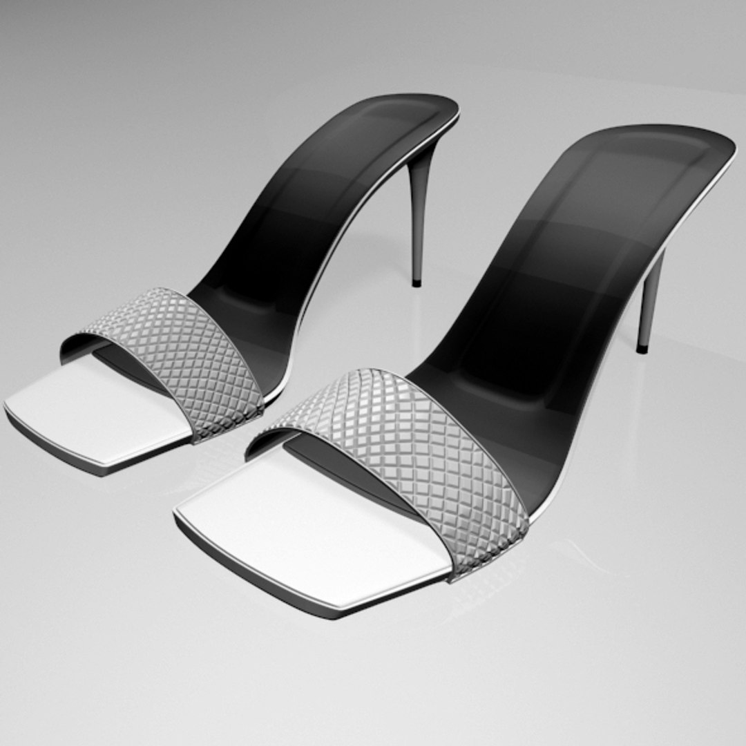3D cute footwear fashion patterned-strap - TurboSquid 1597396