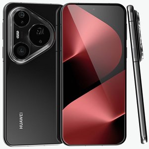 Huawei Pura 80 Pro Plus Glazed Black 3D model