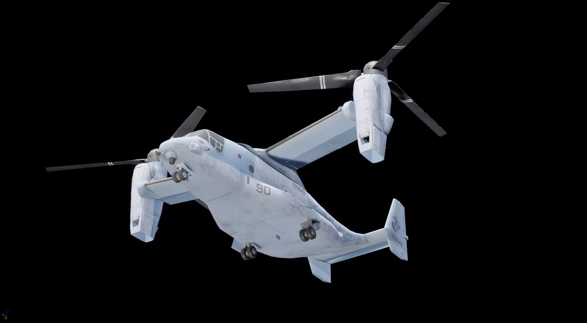 3D V22 Osprey - TurboSquid 1444892