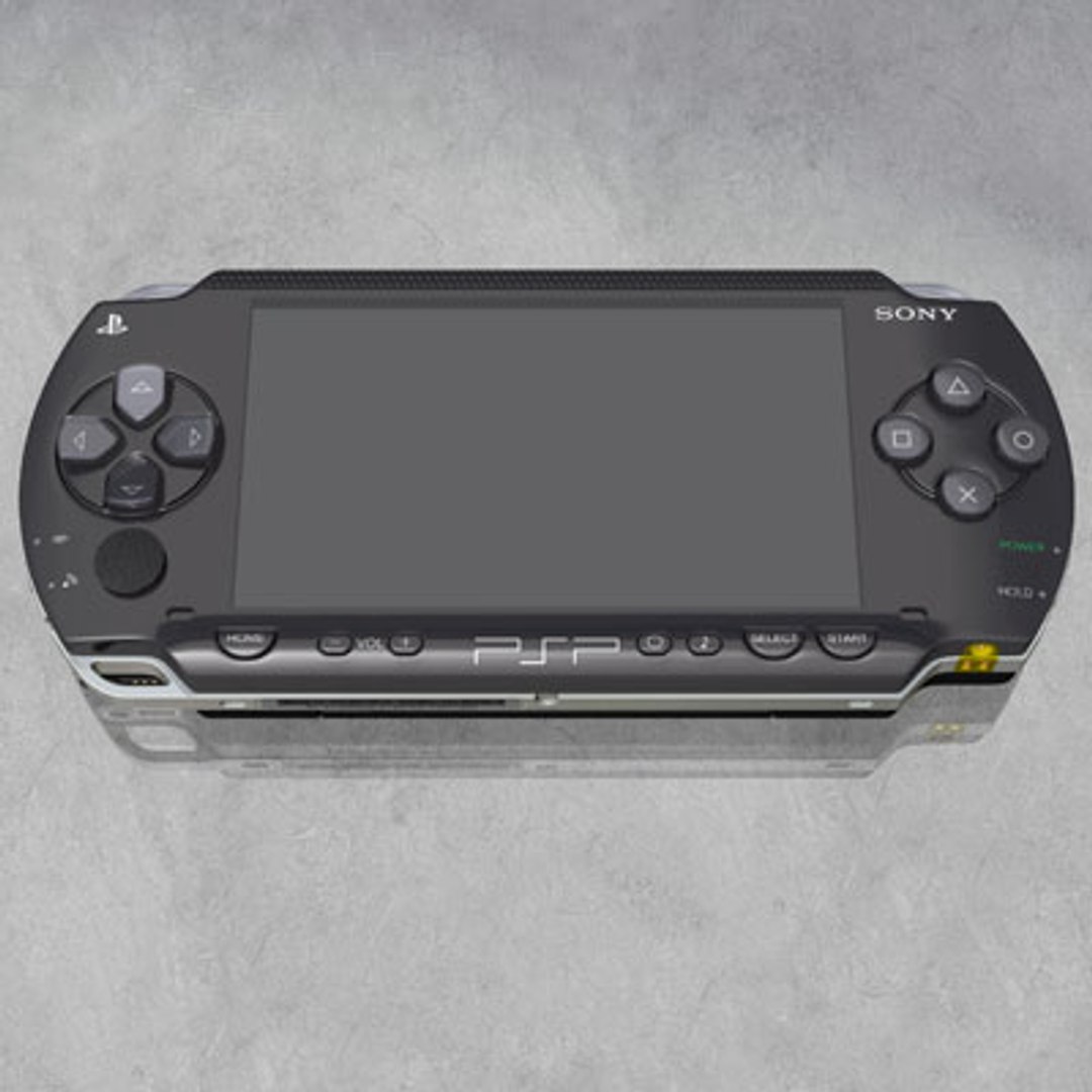 Psp Sony Playstation 3d Model