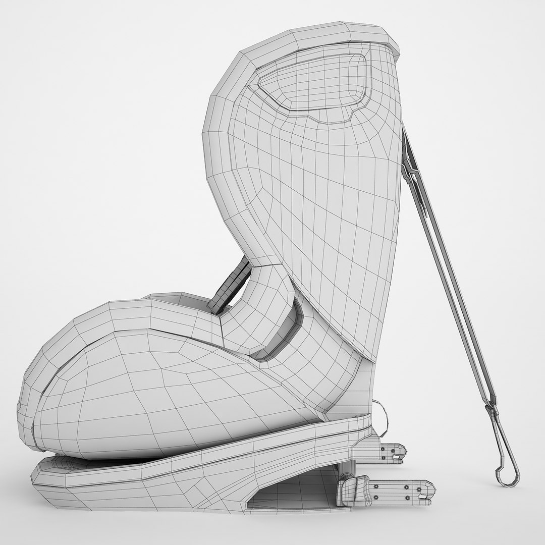 3D children car chair model - TurboSquid 1297521