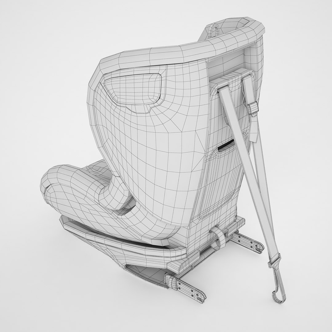 3D children car chair model - TurboSquid 1297521