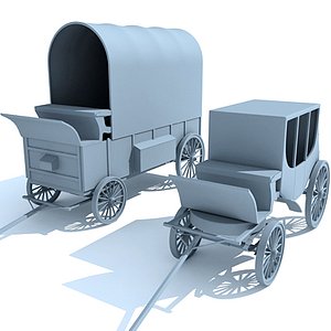 3d 2 carriages