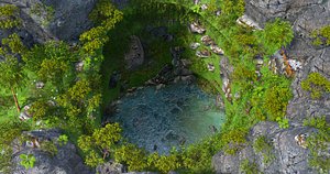 creek fantasy 3D