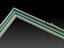 Ornate Decorative TV Frame Carved Wall Border