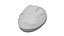 Crusty Round Italian Bread - Extreme Definition 3D Scanned