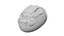 Crusty Round Italian Bread - Extreme Definition 3D Scanned