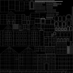 3D Haunted Hospital Abandoned Horror Environment Prop model