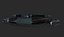 3D Spaceship Fighter Corvette 5 skins