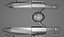 3D Spaceship Fighter Corvette 5 skins