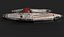 3D Spaceship Fighter Corvette 5 skins