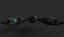 3D Spaceship Fighter Corvette 5 skins
