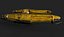 3D Spaceship Fighter Corvette 5 skins