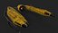 3D Spaceship Fighter Corvette 5 skins